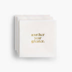 Souvenir Stationery - Another Year Greater - Cocktail Napkins | Set of 20