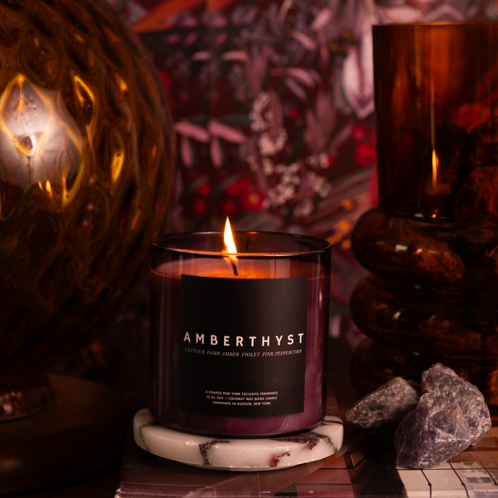 Poured New York - AMBERTHYST | 10oz Candle