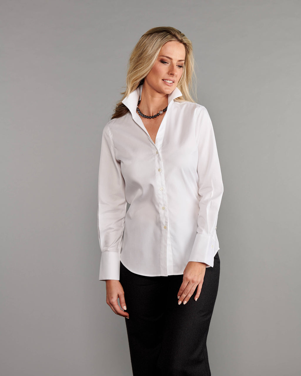 Claridge + King - The League in Crisp White: XL