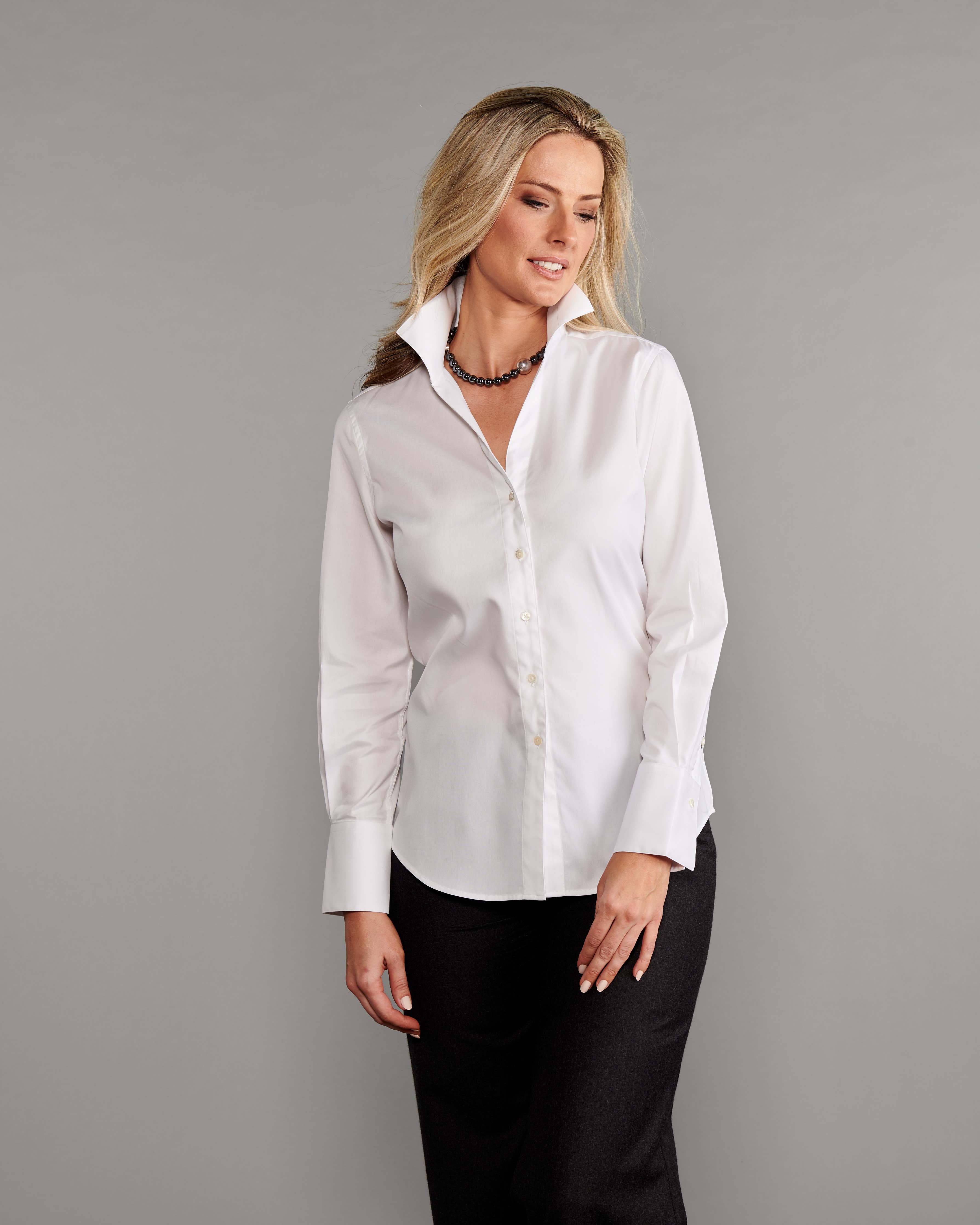 Claridge + King - The League in Crisp White: XL