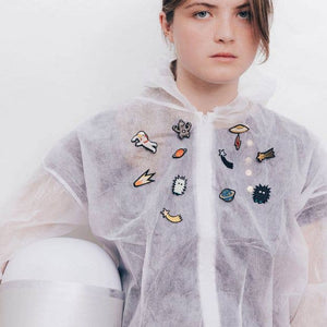 Macon & Lesquoy - Brooch - Robot