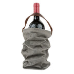 Uashmama Wine Bag Carrying Tote - Dark Grey