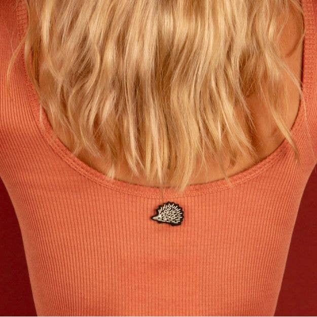 Macon & Lesquoy - Brooch - Hedgehog