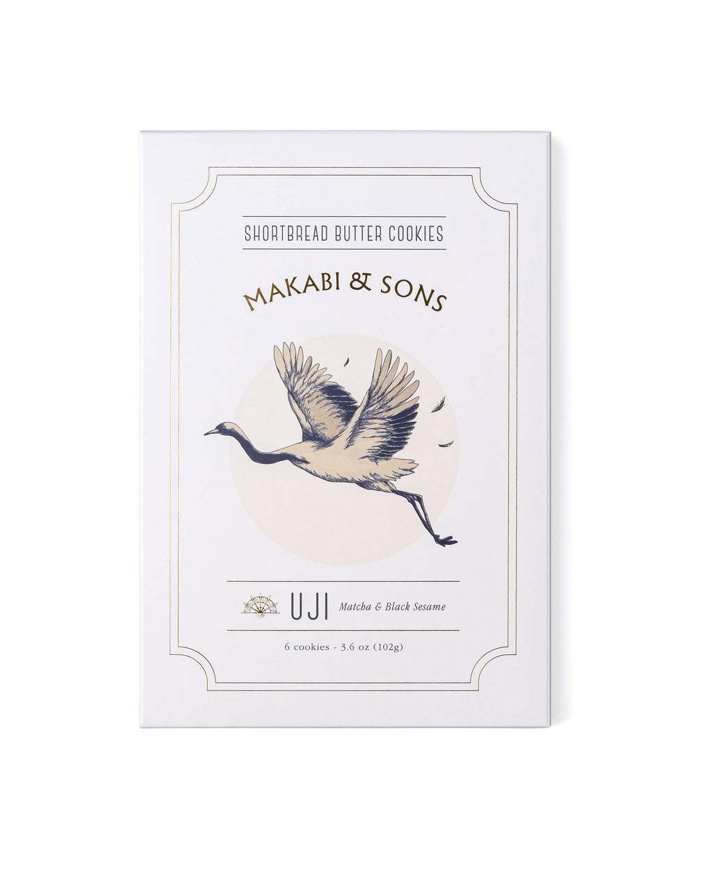 Makabi & Sons - Matcha Toasted Black Sesame Cookies - Uji
