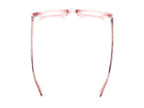 Caddis BIXBY Reading Glasses - Polished Clear Pink