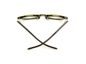 Caddis DOGLEG Reading Glasses - Heritage Green