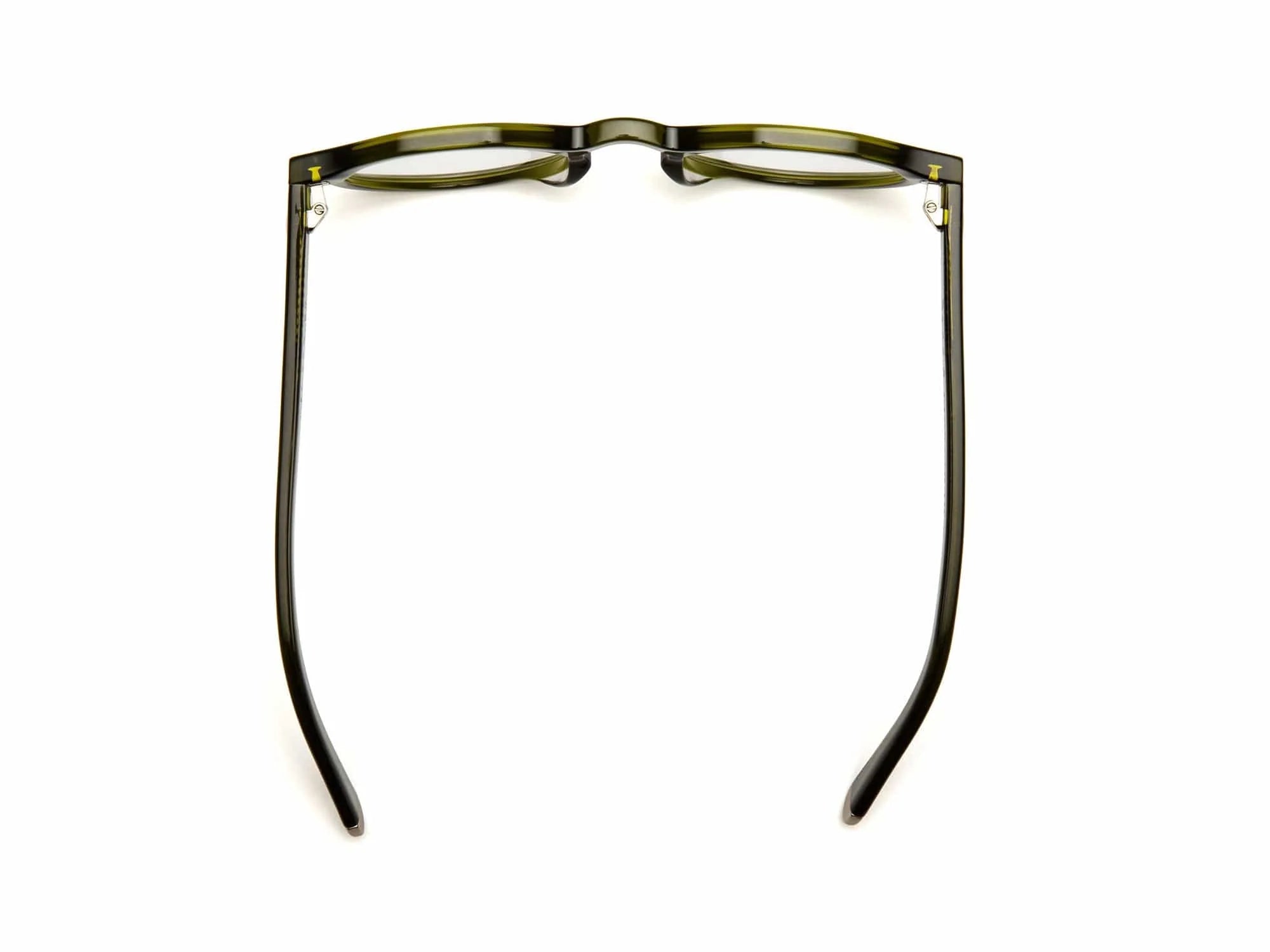Caddis DOGLEG Reading Glasses - Heritage Green