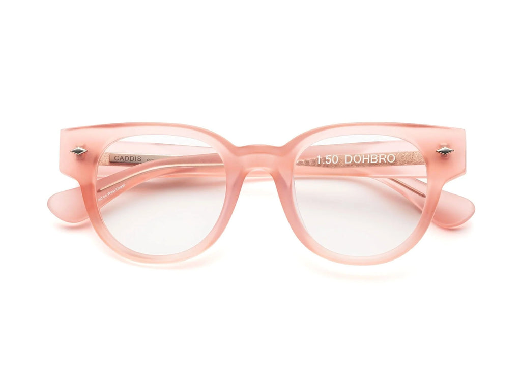 Caddis DOHBRO Reading Glasses - Matte Pink
