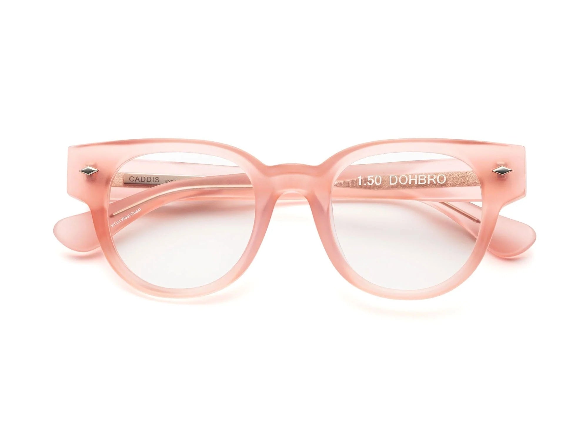 Caddis DOHBRO Reading Glasses - Matte Pink