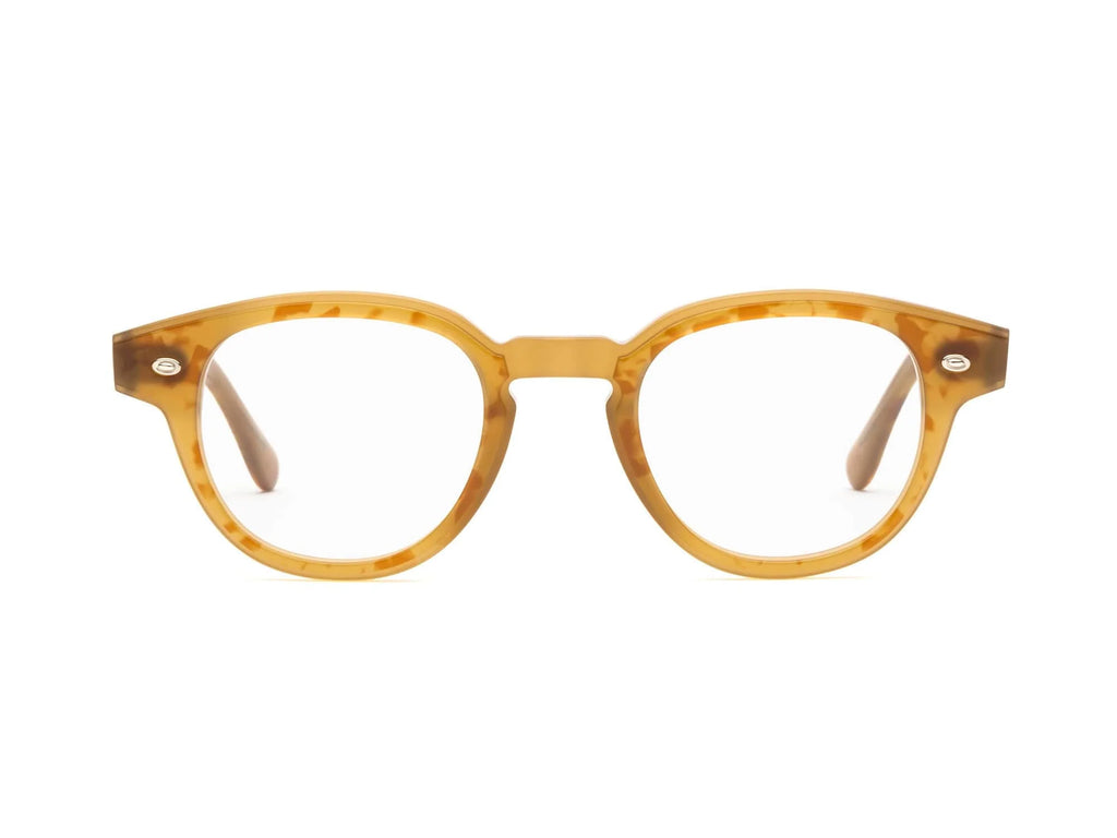 Caddis TECTONIC Reading Glasses - Light Turtle and Hey