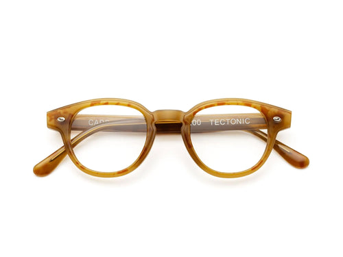 Caddis TECTONIC Reading Glasses - Light Turtle and Hey