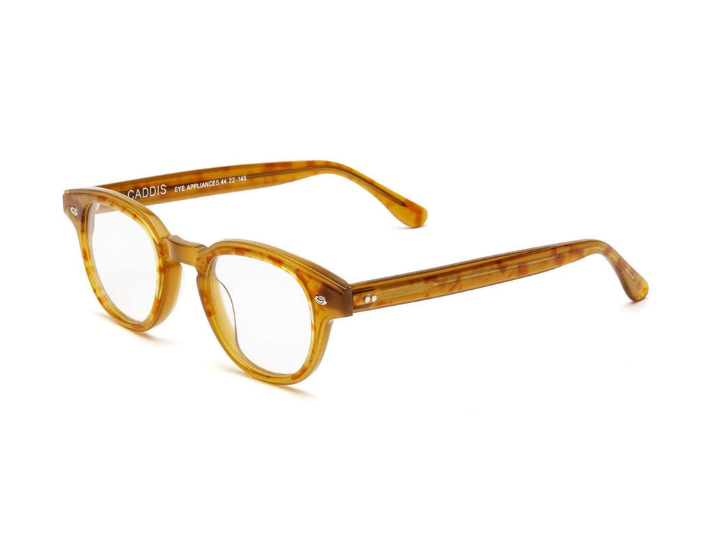 Caddis TECTONIC Reading Glasses - Light Turtle and Hey