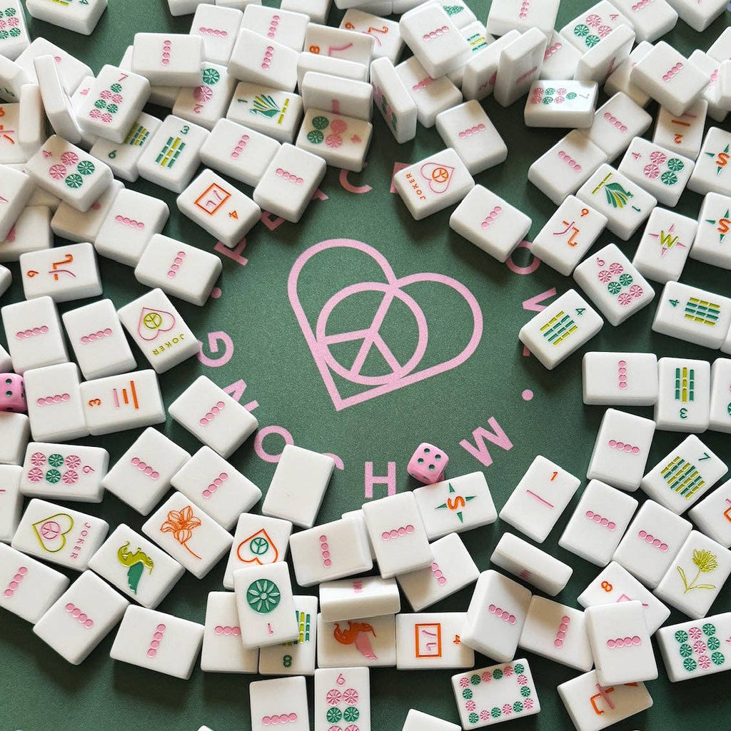 Peace Love Mahjong - OG Mahj Tiles | Vibrant Vibes