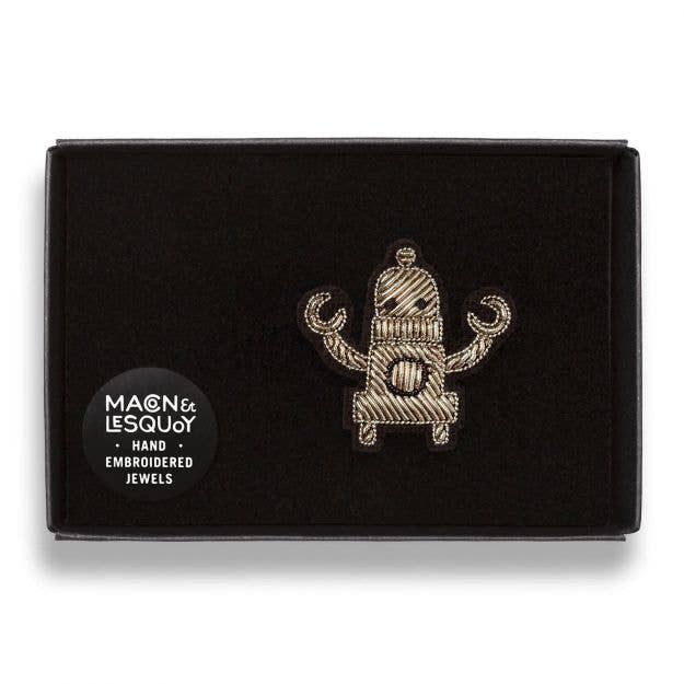 Macon & Lesquoy - Brooch - Robot