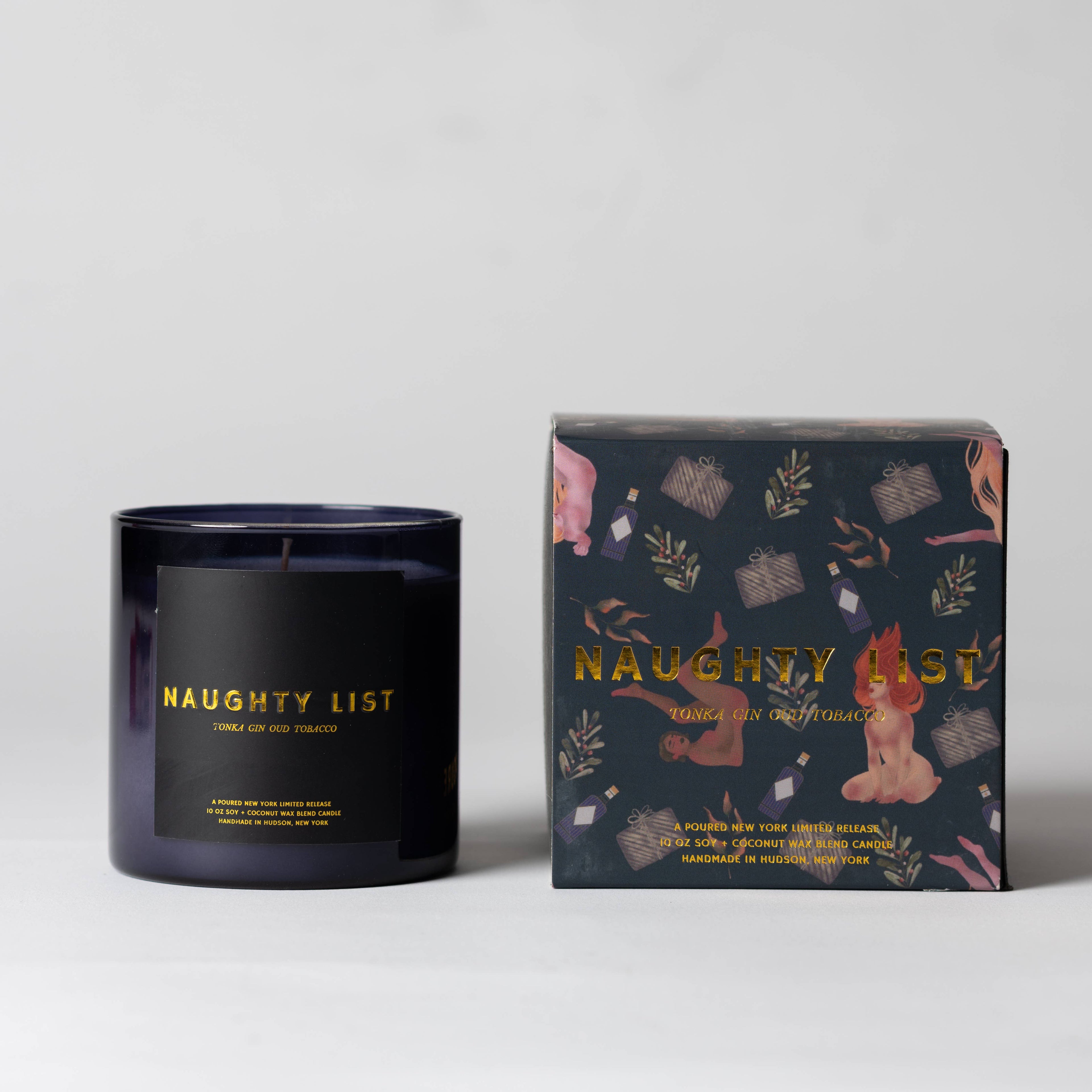 Poured New York - NAUGHTY LIST | 10oz Candle