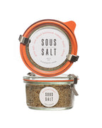 Sous Salt - Grey Salt Heirloom Tomato Glass Jar: 4oz