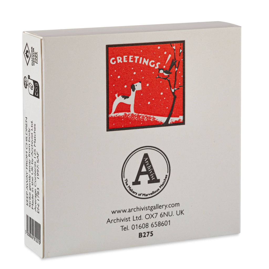 Archivist Gallery -  Winter Greetings! | Square - Christmas Safety Matches🎄