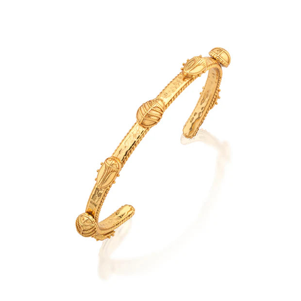 Capucine De Wulf Scarab Petite Cuff - Gold