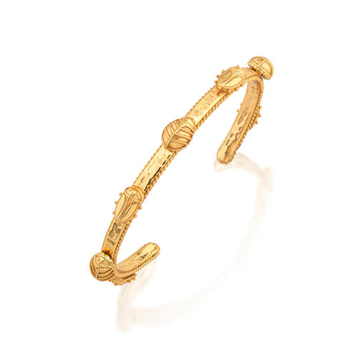 Capucine De Wulf Scarab Petite Cuff - Gold