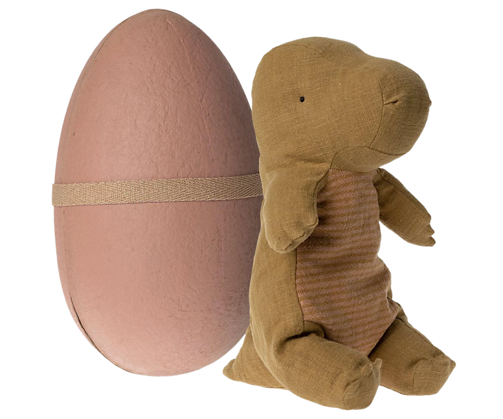 Maileg Gantosaurus Egg - Medium Drk Ocher