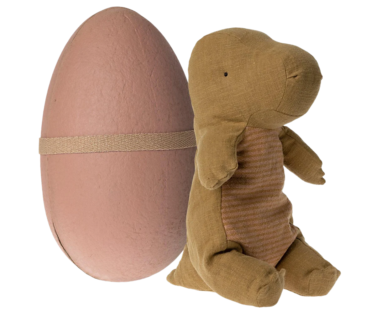 Maileg Gantosaurus Egg - Medium Drk Ocher
