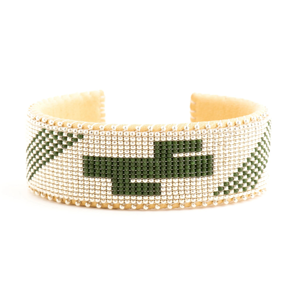 Etkie Native American Made Cuff - Cactus | Large