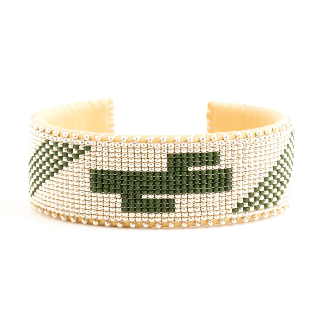 Etkie Native American Made Cuff - Cactus | Large