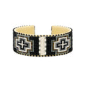 Etkie Native-American-Made Cuff - Priscilla Grey | Large