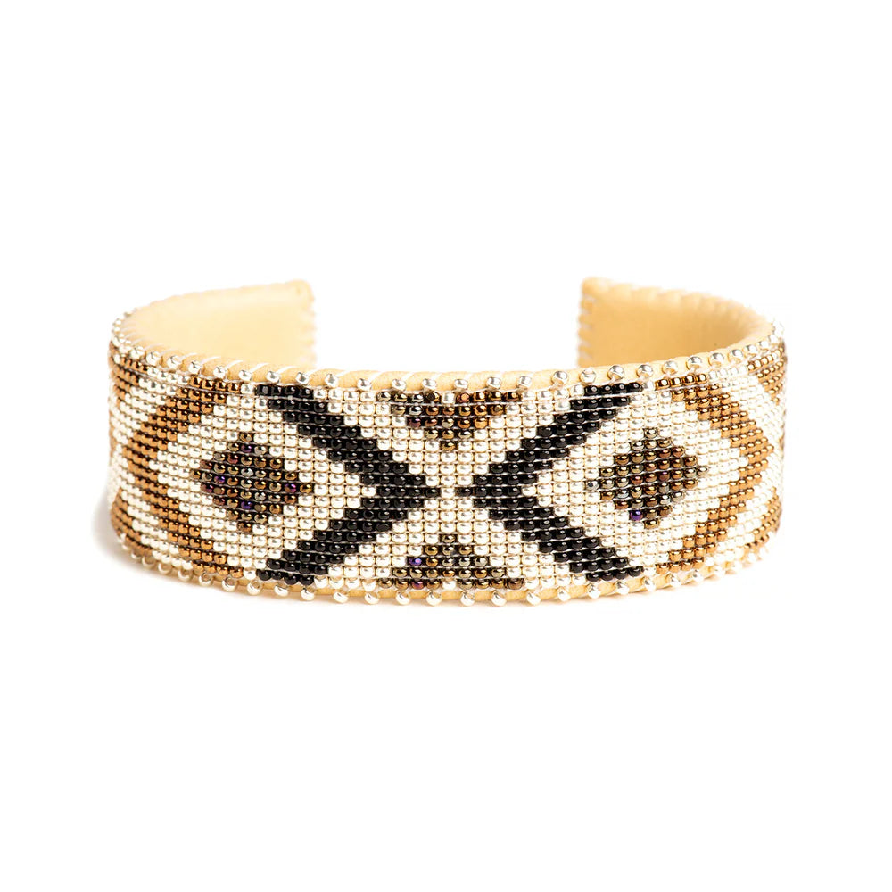 Etkie Native-American-Made Cuff - Winter | Large