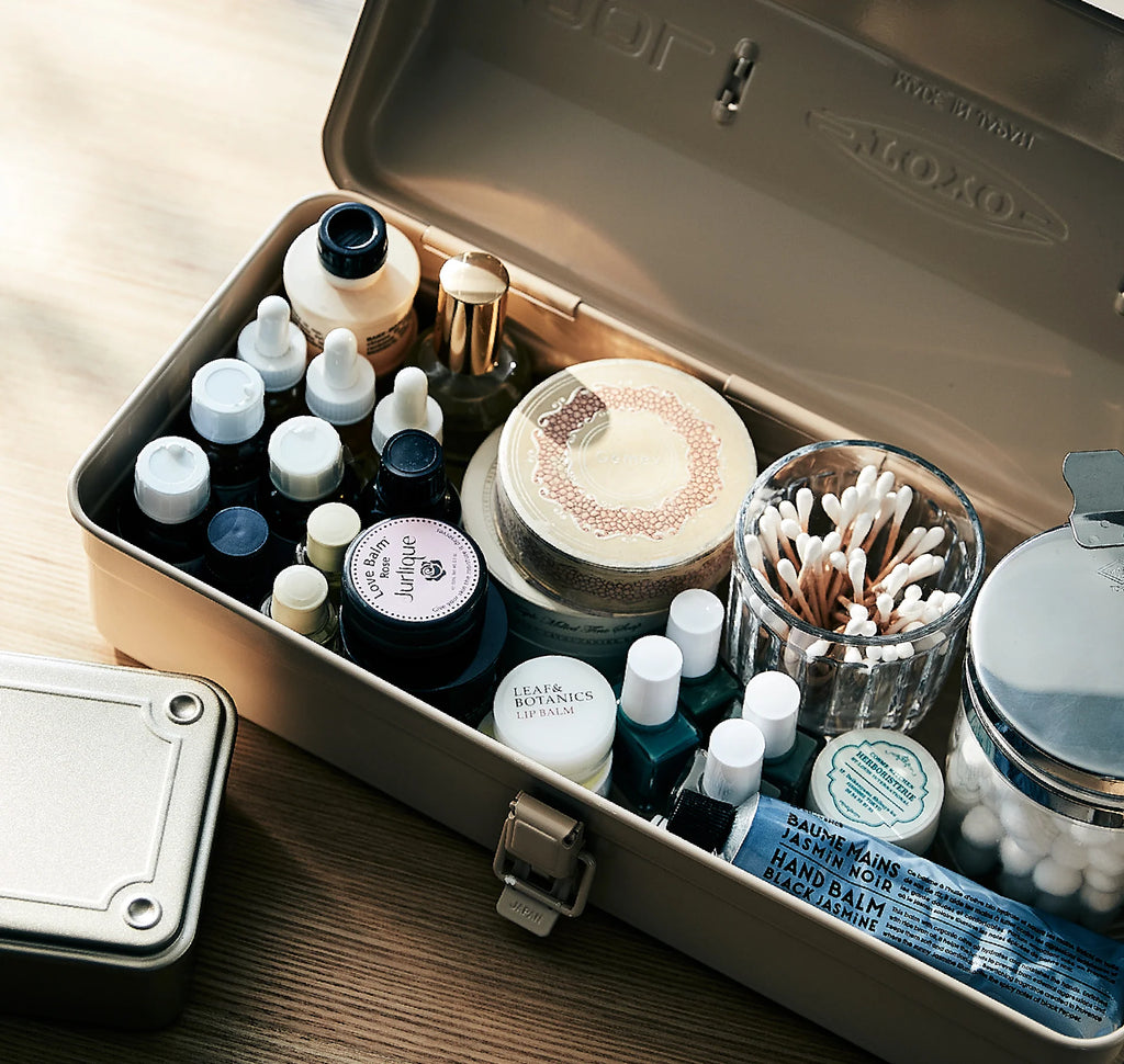 Toyo Steel Trunk Toolbox | White