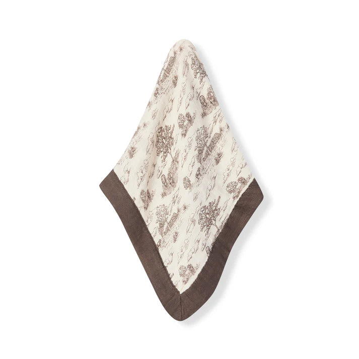 Milkbarn Bamboo Mini Lovey | Country Toile