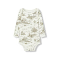Milkbarn Luxe Stretch Long Sleeve One Piece | Country Toile