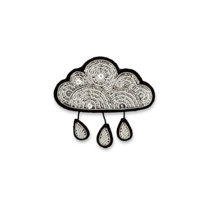 Macon & Lesquoy - Brooch - Cloud and Rain