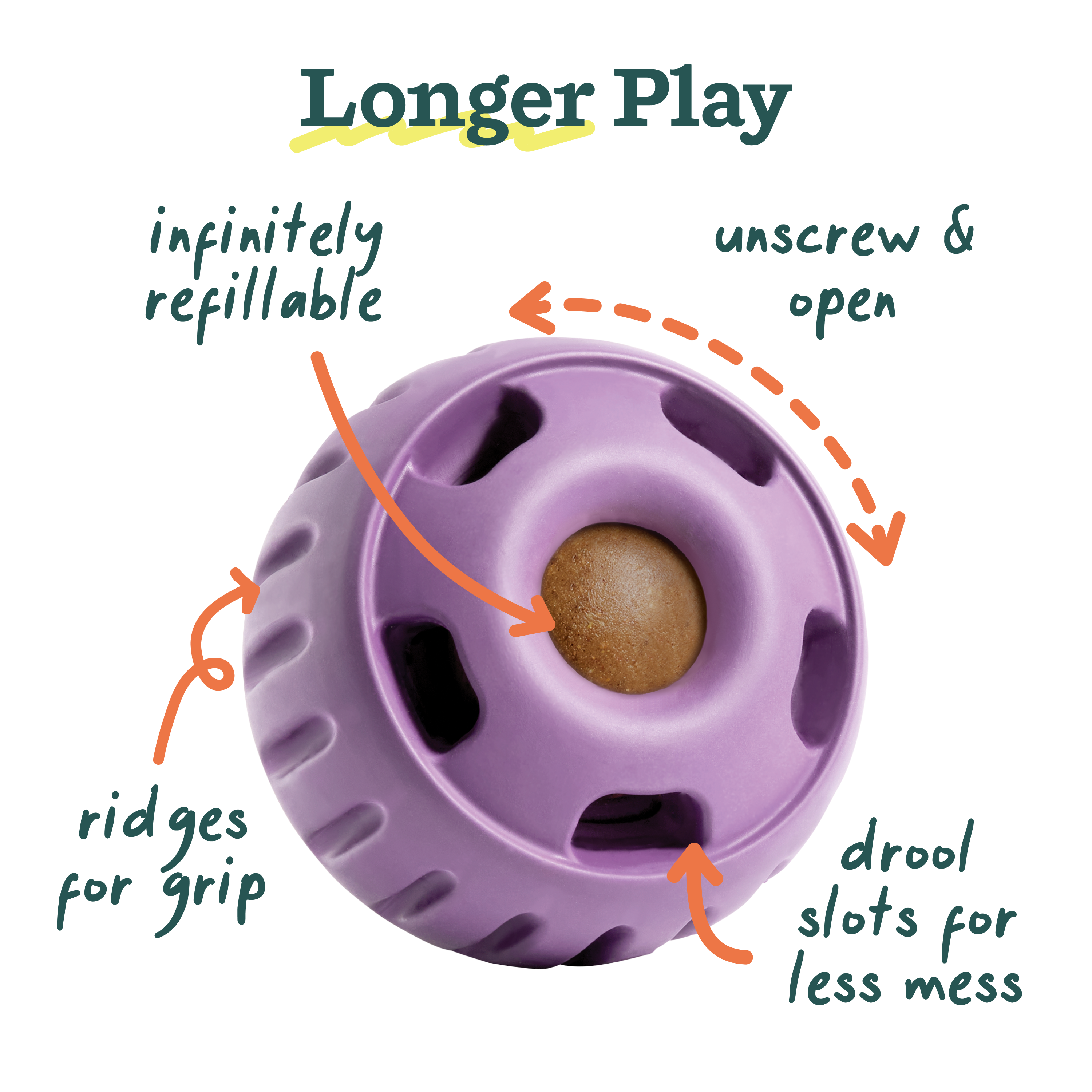 Woof - The Pupsicle - Lavender: Large