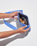 Wild One - Recycled Knit Eco Cross Body Treat Pouch: Black