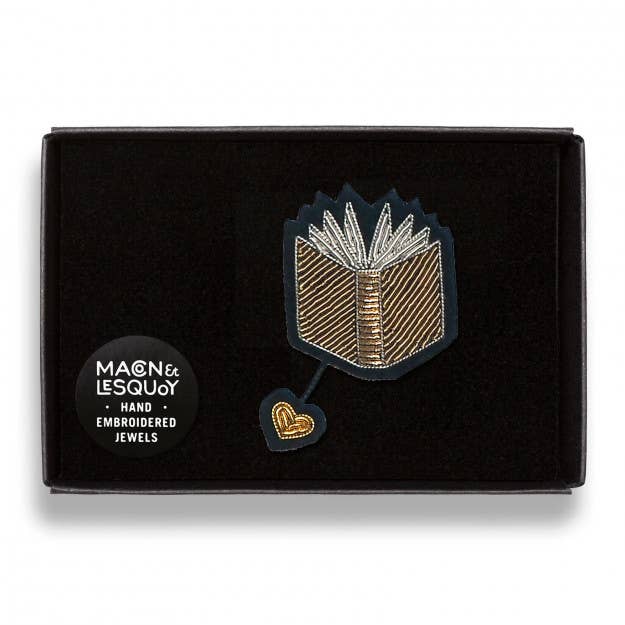Macon & Lesquoy - Brooch - Looking for the Book