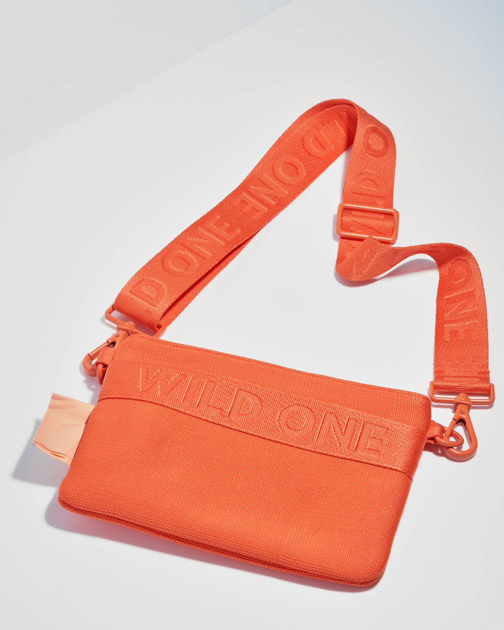 Wild One - Recycled Knit Eco Cross Body Treat Pouch: Spruce