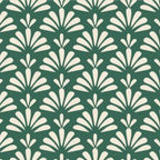 Criquet Performance Range Polo - Trellis Print | Green