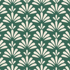 Criquet Performance Range Polo - Trellis Print | Green