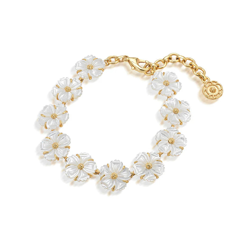 Capucine De Wulf Mermaid Garden Petite Riviere Bracelet