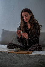 Load image into Gallery viewer, Madison + Green - Close Your Eyes - On the Bed
