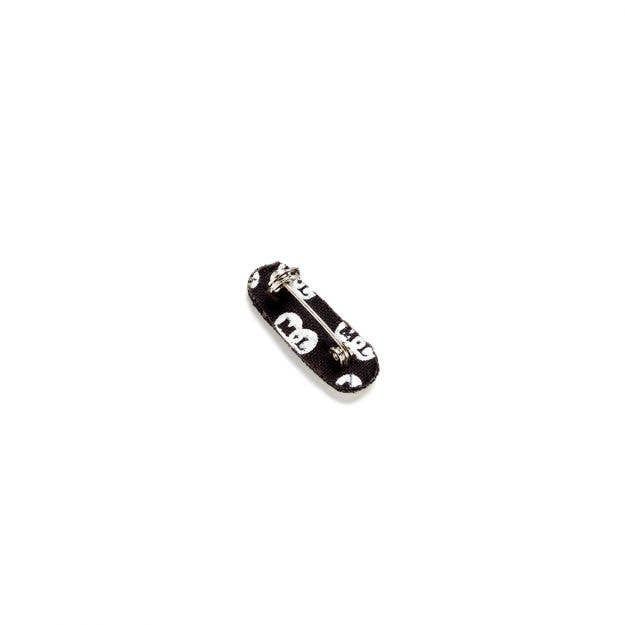 Macon & Lesquoy - Hand embroidered brooch - Safety Pin