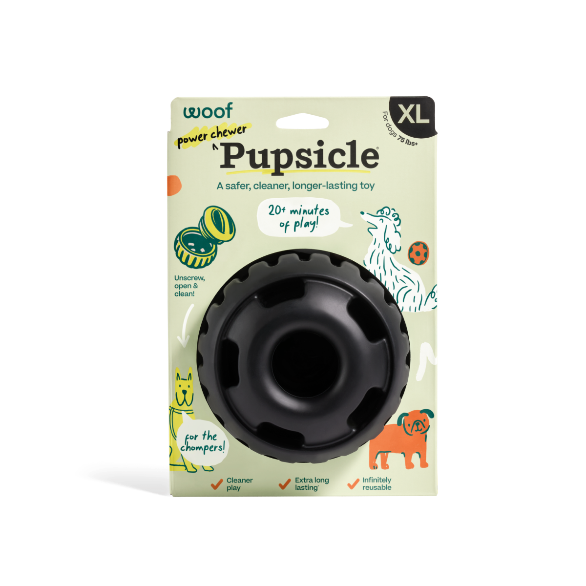 Woof - The 'Power Chewer' Pupsicle: X-Large
