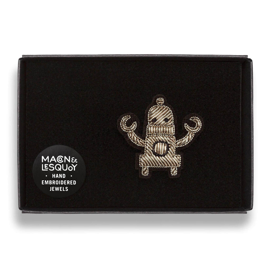 Macon & Lesquoy - Brooch - Robot