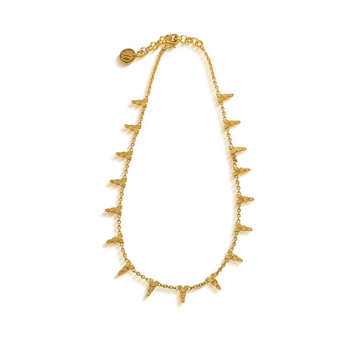Capucine De Wulf Cleopatra Ra Necklace, 16" - Gold