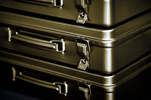 Toyo Steel Trunk Toolbox | White