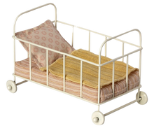 Load image into Gallery viewer, Maileg Cot Bed, Micro Rose
