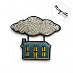 Macon & Lesquoy - Brooch - Flying House