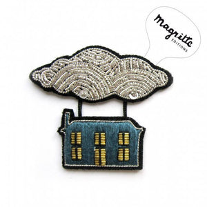Macon & Lesquoy - Brooch - Flying House