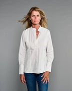 Claridge + King - The Annie Shirt in Crisp White: M